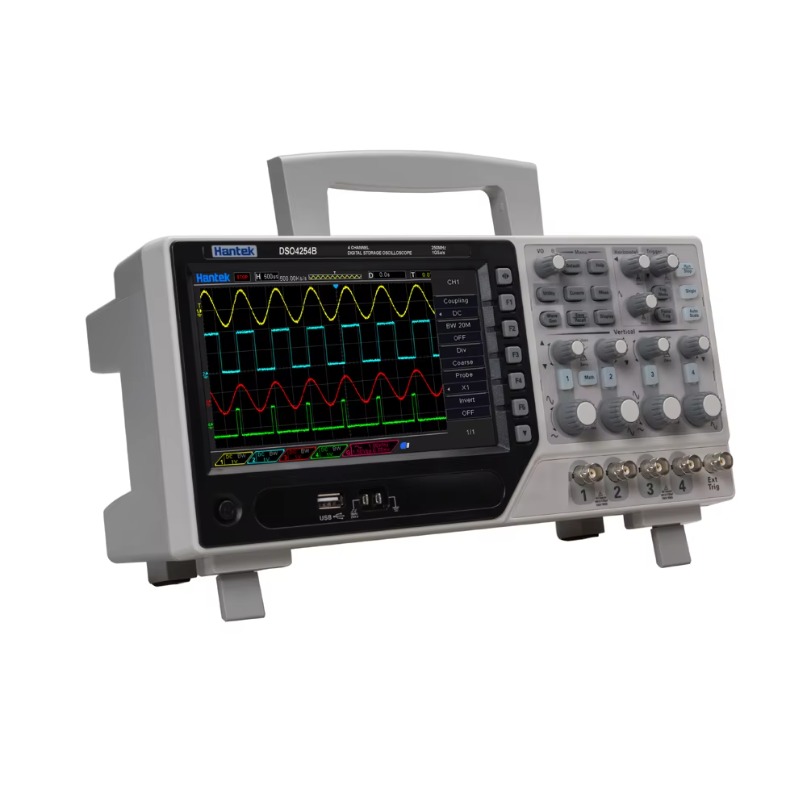 Digital Storage Oscilloscope 100Mhz 4Ch - Hantek DSO4000B Serie Digitale Opslagoscilloscoop 4