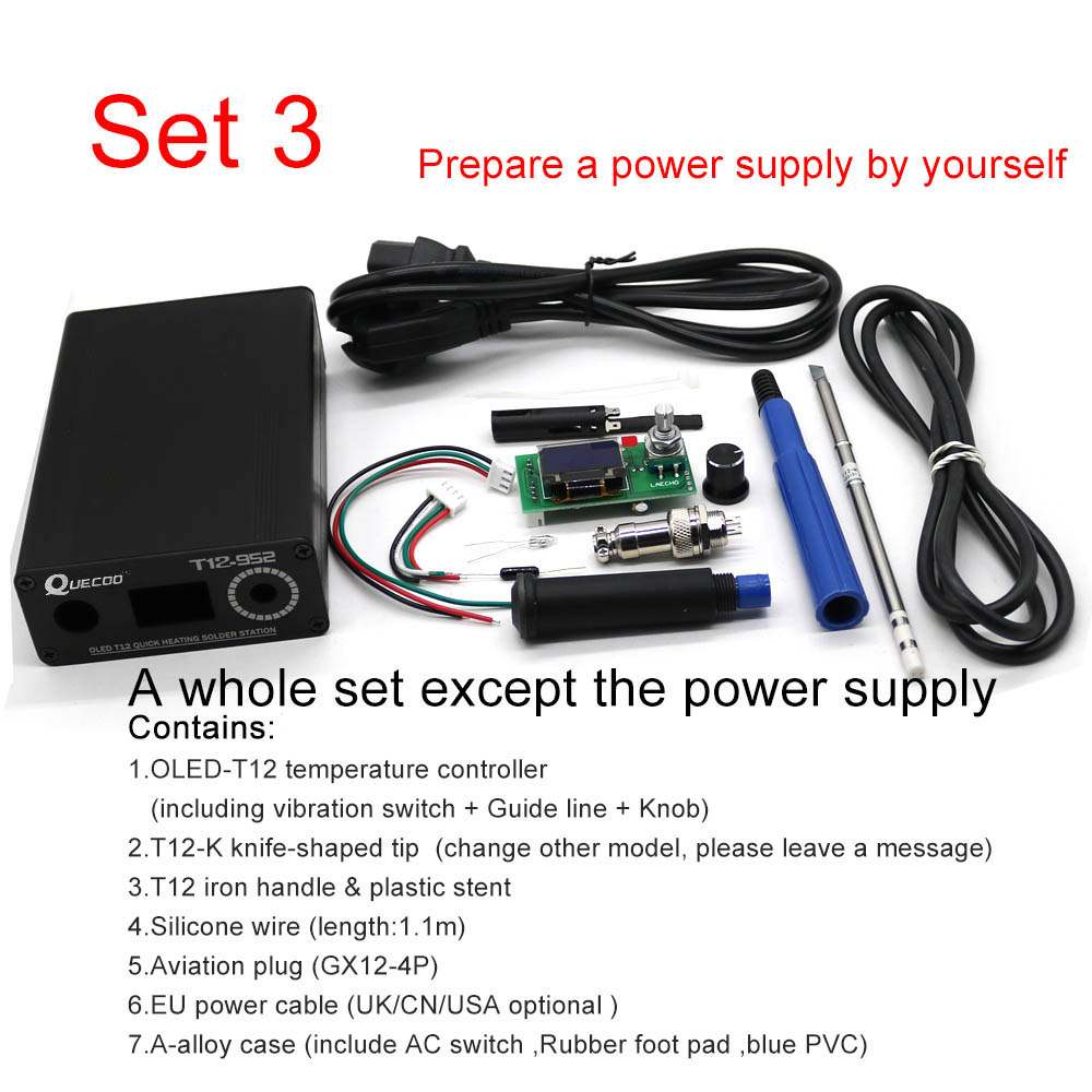 T12 STC-OLED soldeerstation ij - Soldering Station T12 Oled recensie en prijs